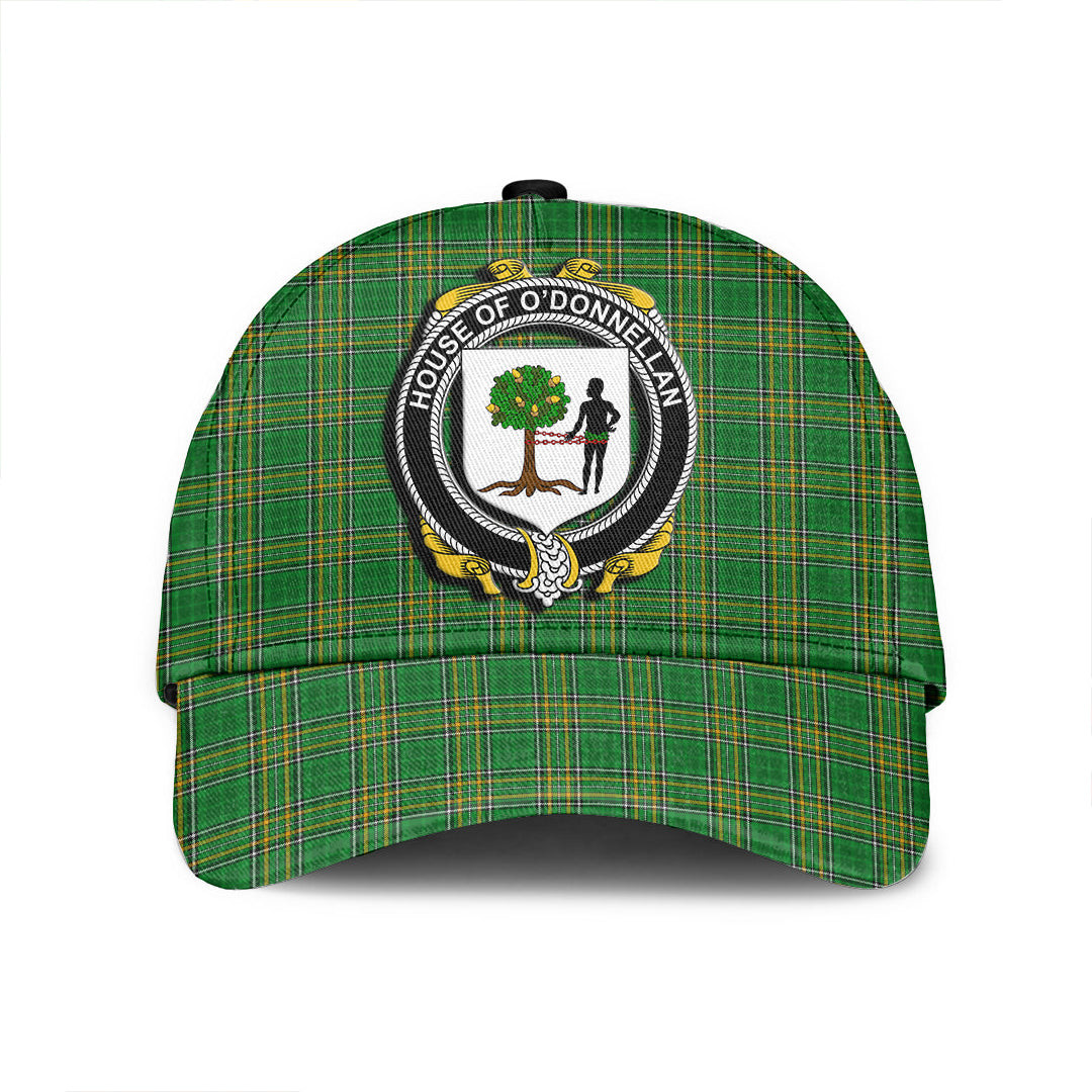 Adeenyc Cap - House of O DONNELLAN Family Crest Tartan Classic Cap Baseball Cap Hat Trucker Hats Custom Hats Gifts For Men & Women