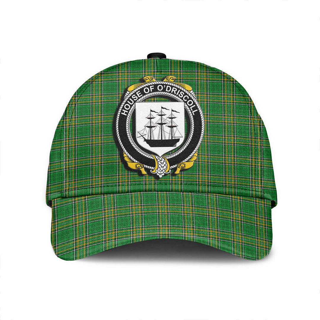 Adeenyc Cap - House of O DRISCOLL Family Crest Tartan Classic Cap Baseball Cap Hat Trucker Hats Custom Hats Gifts For Men & Women