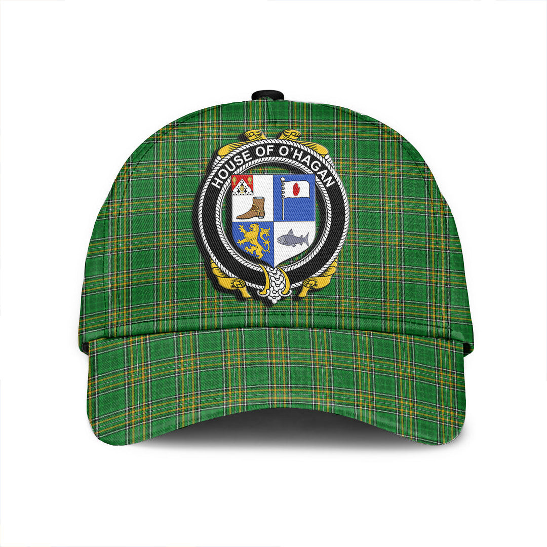 Adeenyc Cap - House of O HAGAN Family Crest Tartan Classic Cap Baseball Cap Hat Trucker Hats Custom Hats Gifts For Men & Women