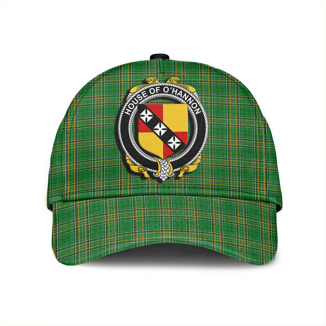 Adeenyc Cap - House of O HANNON Family Crest Tartan Classic Cap Baseball Cap Hat Trucker Hats Custom Hats Gifts For Men & Women