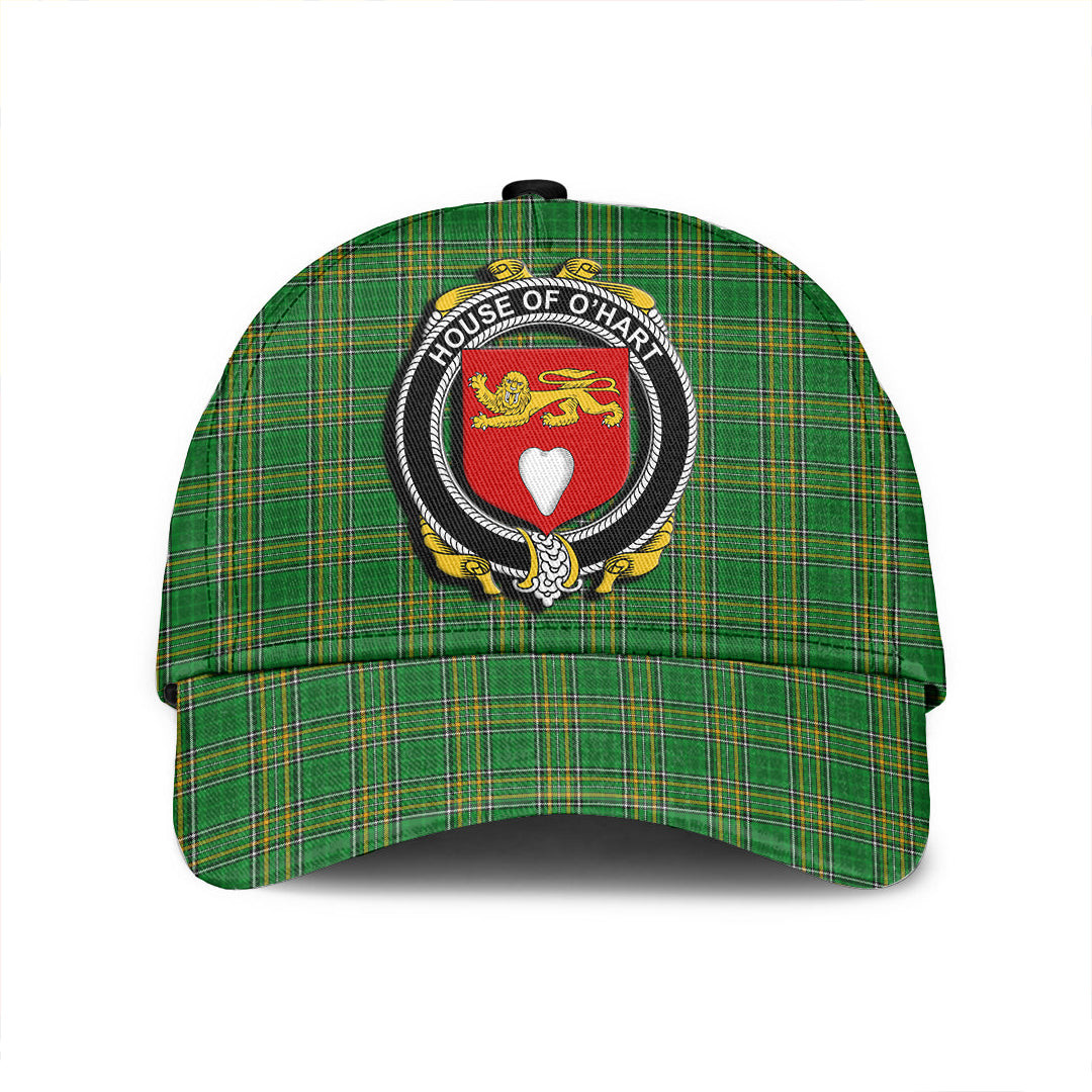 Adeenyc Cap - House of O HART Family Crest Tartan Classic Cap Baseball Cap Hat Trucker Hats Custom Hats Gifts For Men & Women