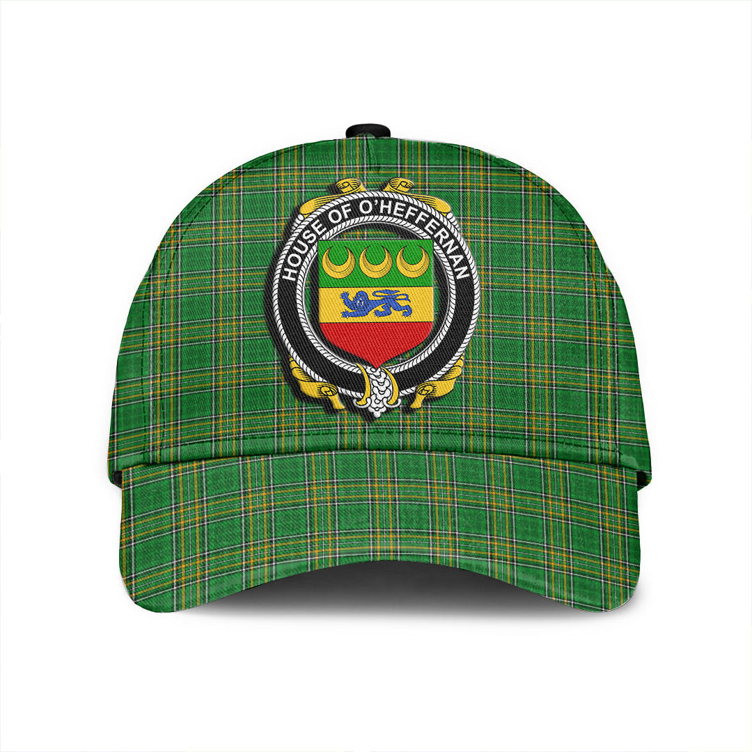 Adeenyc Cap - House of O HEFFERNAN Family Crest Tartan Classic Cap Baseball Cap Hat Trucker Hats Custom Hats Gifts For Men & Women