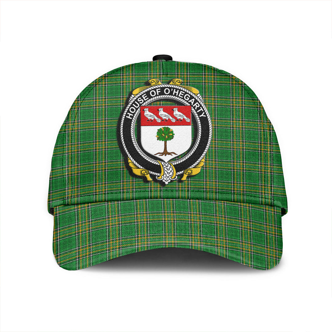 Adeenyc Cap - House of O HEGARTY Family Crest Tartan Classic Cap Baseball Cap Hat Trucker Hats Custom Hats Gifts For Men & Women