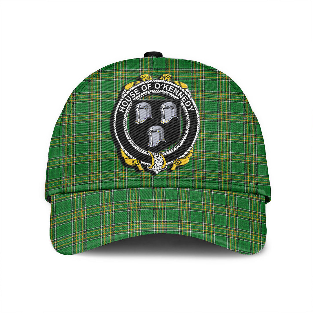 Adeenyc Cap - House of O KENNEDY Family Crest Tartan Classic Cap Baseball Cap Hat Trucker Hats Custom Hats Gifts For Men & Women