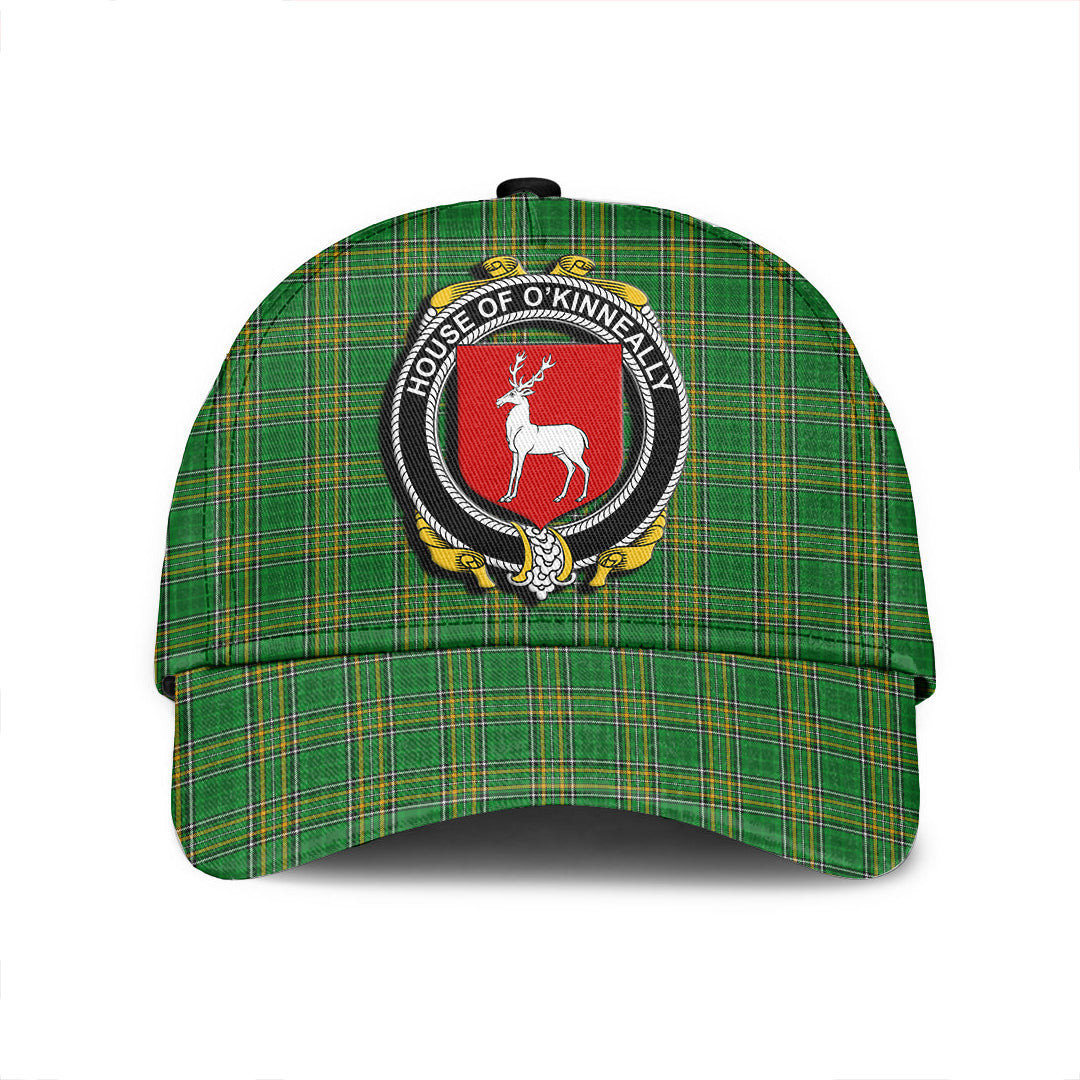 Adeenyc Cap - House of O KINNEALLY Family Crest Tartan Classic Cap Baseball Cap Hat Trucker Hats Custom Hats Gifts For Men & Women