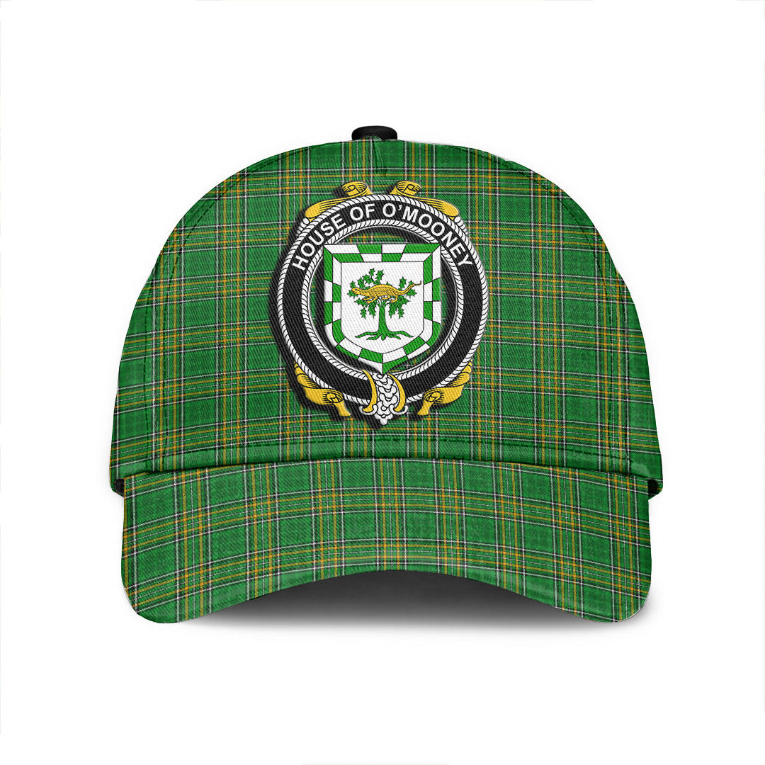 Adeenyc Cap - House of O MOONEY Family Crest Tartan Classic Cap Baseball Cap Hat Trucker Hats Custom Hats Gifts For Men & Women