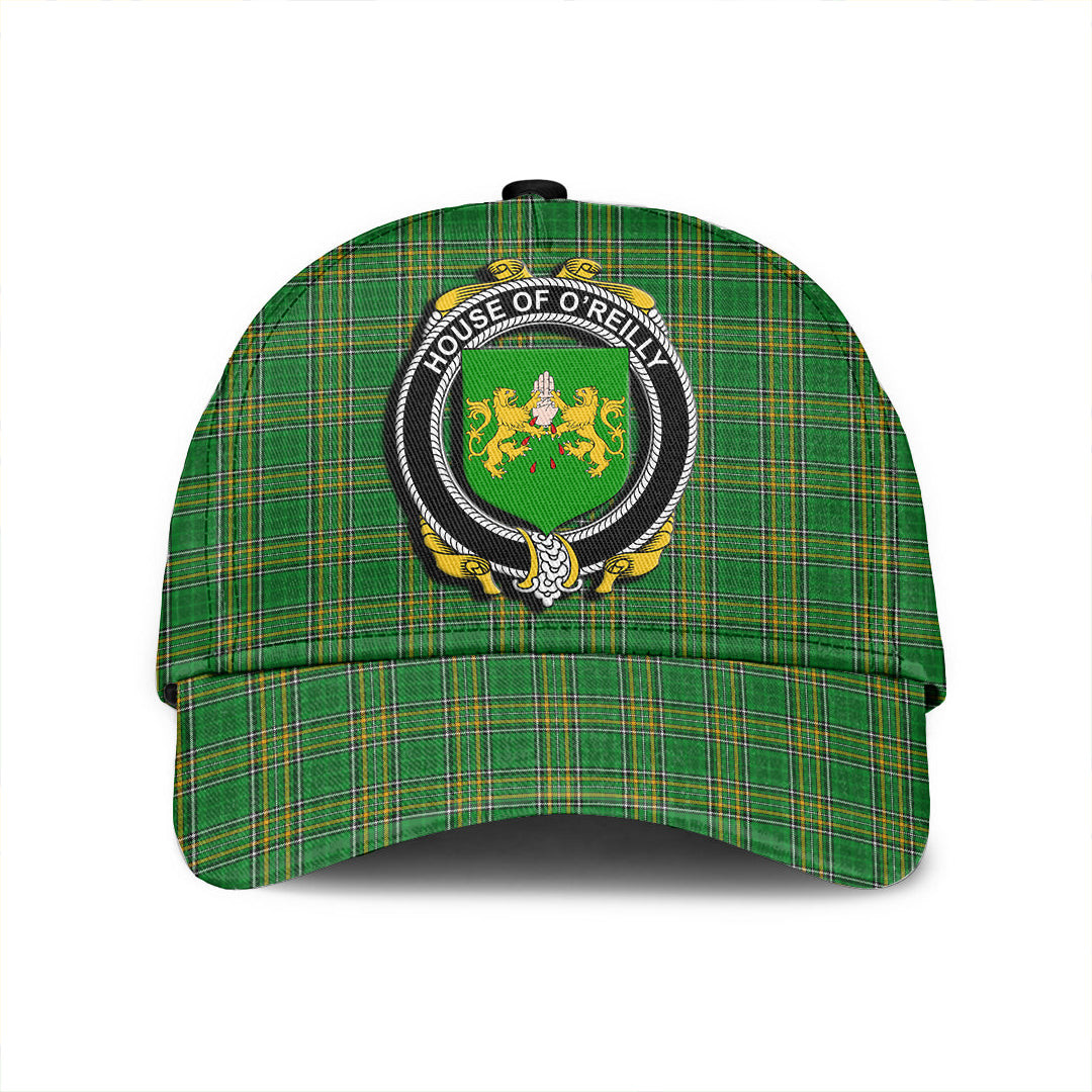 Adeenyc Cap - House of O REILLY Family Crest Tartan Classic Cap Baseball Cap Hat Trucker Hats Custom Hats Gifts For Men & Women