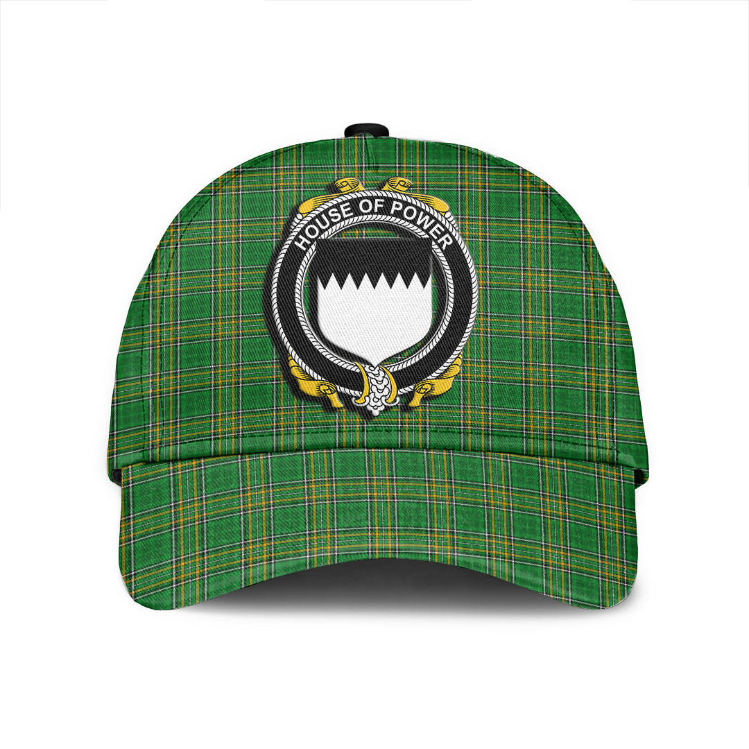 Adeenyc Cap - House of POWER Family Crest Tartan Classic Cap Baseball Cap Hat Trucker Hats Custom Hats Gifts For Men & Women