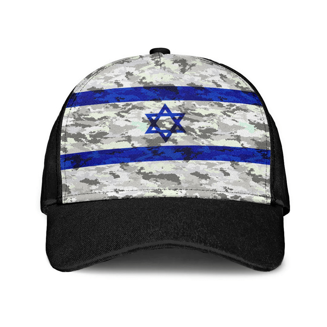 Adeenyc Cap - Israel Camo Style Classic Cap Baseball Cap Hat Trucker Hats Custom Hats Gifts For Men & Women