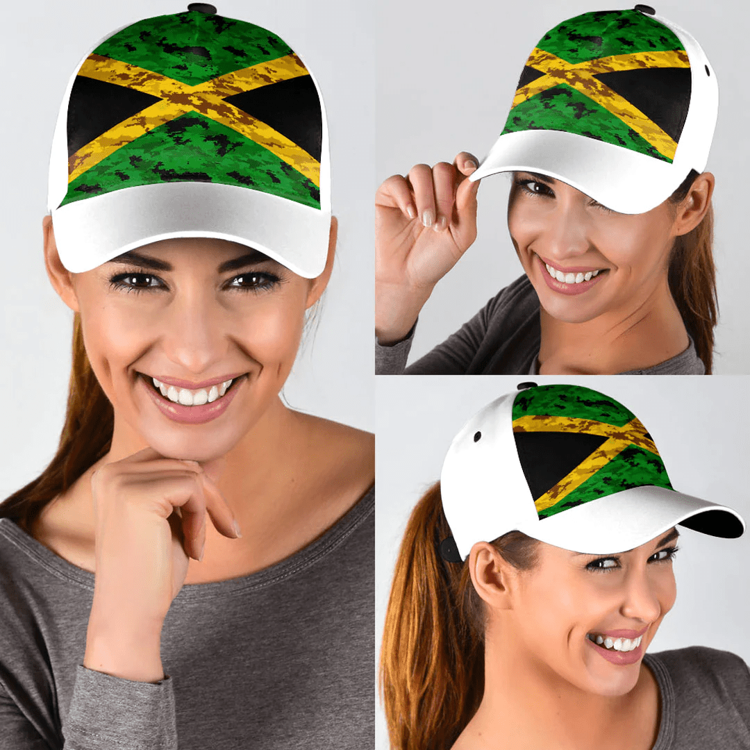 Adeenyc Cap - Jamaica Camo Style Classic Cap Baseball Cap Hat Trucker Hats Custom Hats Gifts For Men & Women