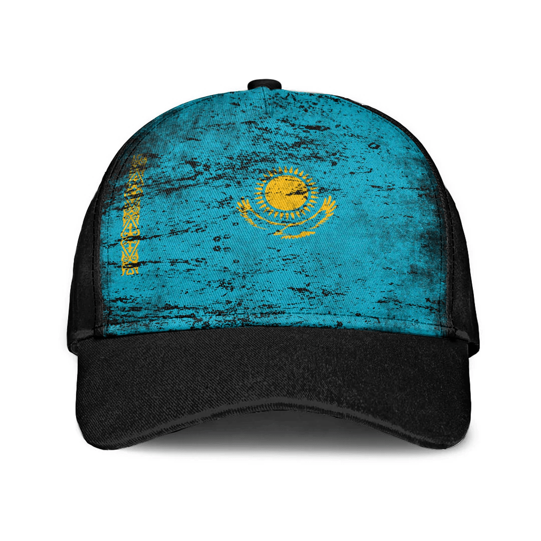 Adeenyc Cap - Kazakhstan Special Grunge Classic Cap Baseball Cap Hat Trucker Hats Custom Hats Gifts For Men & Women