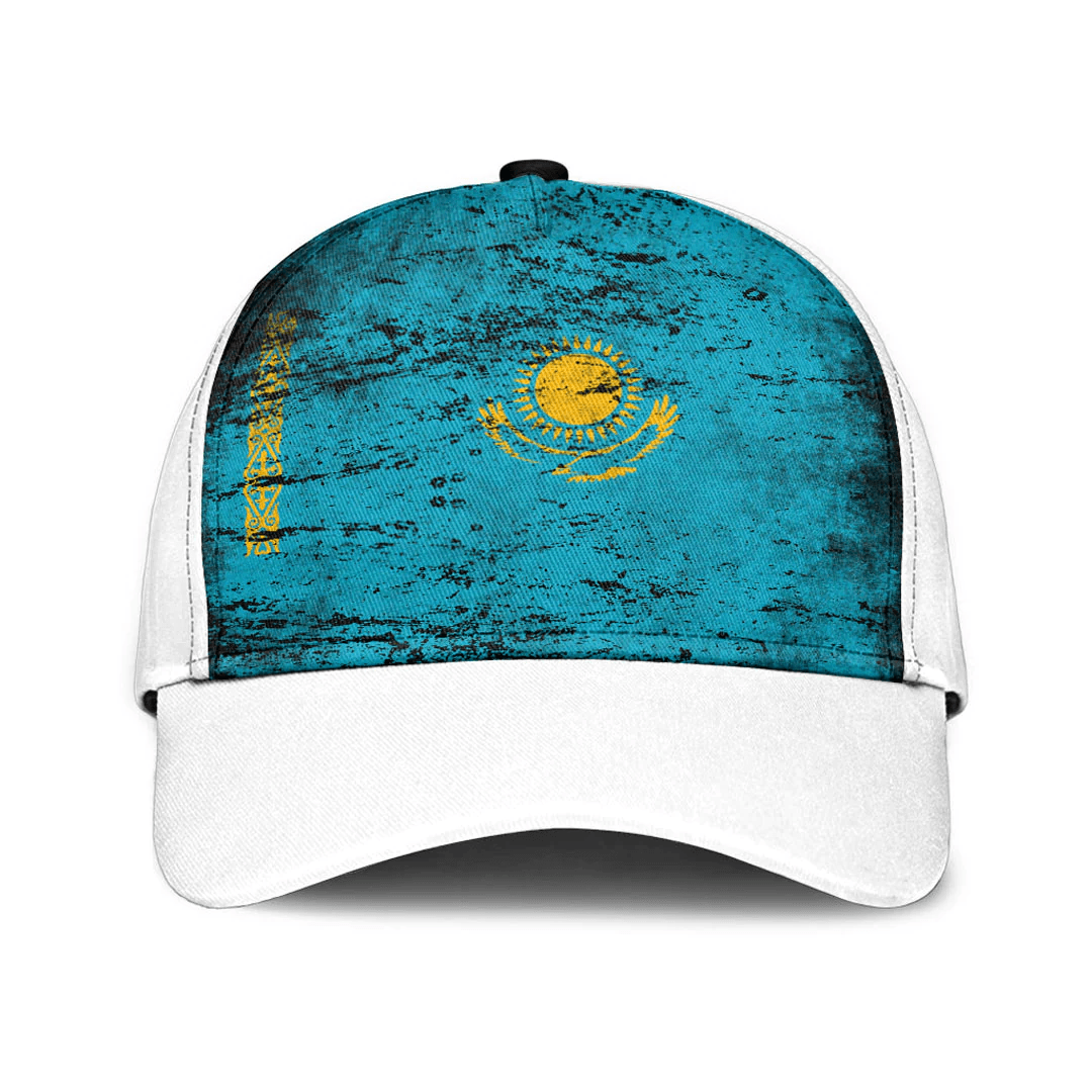 Adeenyc Cap - Kazakhstan Special Grunge Classic Cap Baseball Cap Hat Trucker Hats Custom Hats Gifts For Men & Women