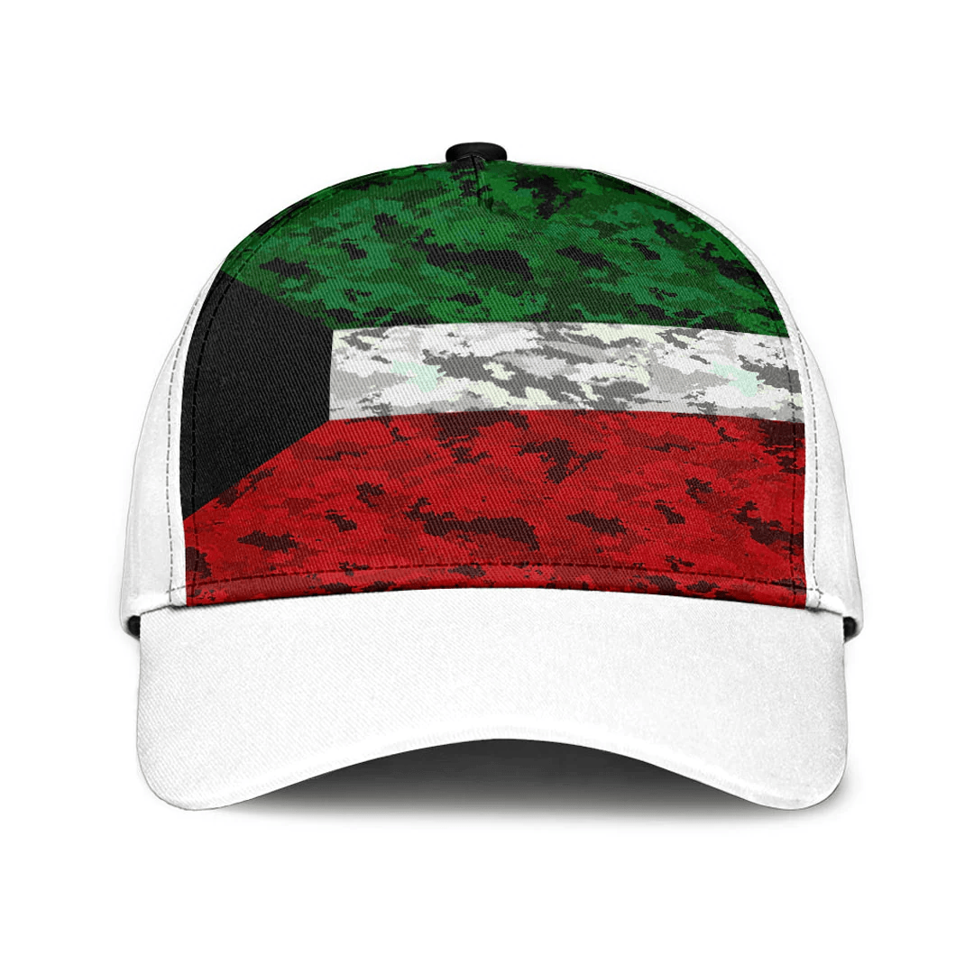 Adeenyc Cap - Kuwait Camo Style Classic Cap Baseball Cap Hat Trucker Hats Custom Hats Gifts For Men & Women
