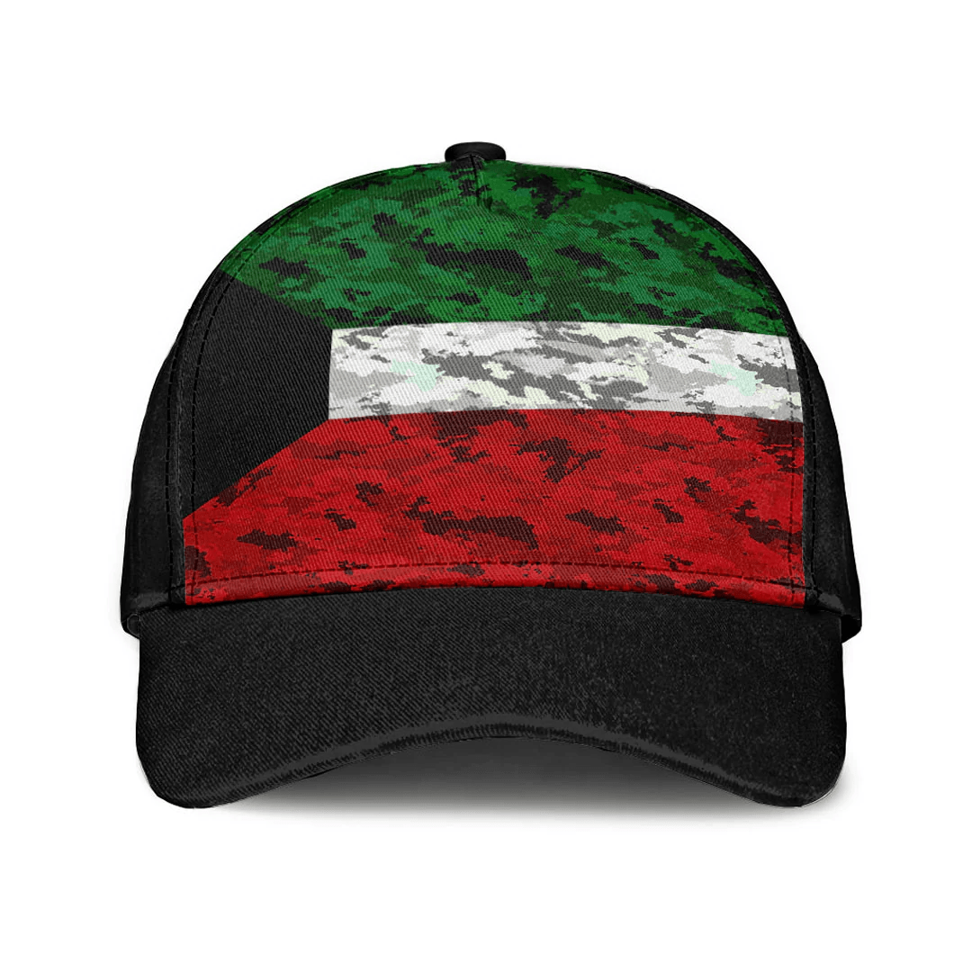 Adeenyc Cap - Kuwait Camo Style Classic Cap Baseball Cap Hat Trucker Hats Custom Hats Gifts For Men & Women