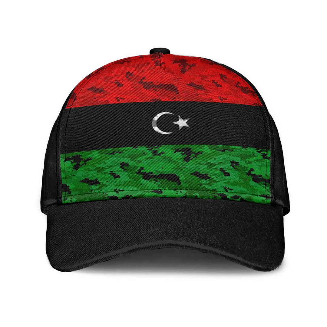 Adeenyc Cap - Libya Camo Style Classic Cap Baseball Cap Hat Trucker Hats Custom Hats Gifts For Men & Women