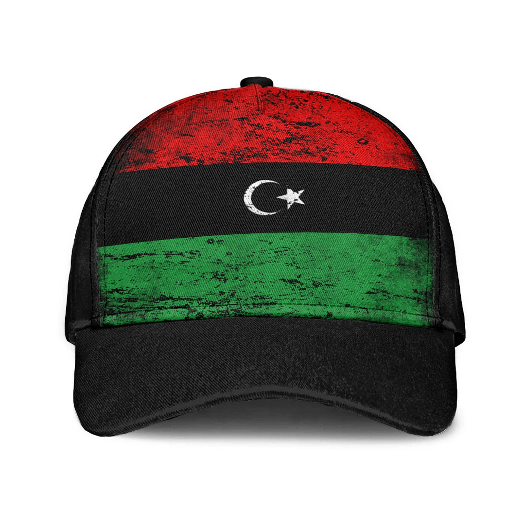 Adeenyc Cap - Libya Special Grunge Classic Cap Baseball Cap Hat Trucker Hats Custom Hats Gifts For Men & Women