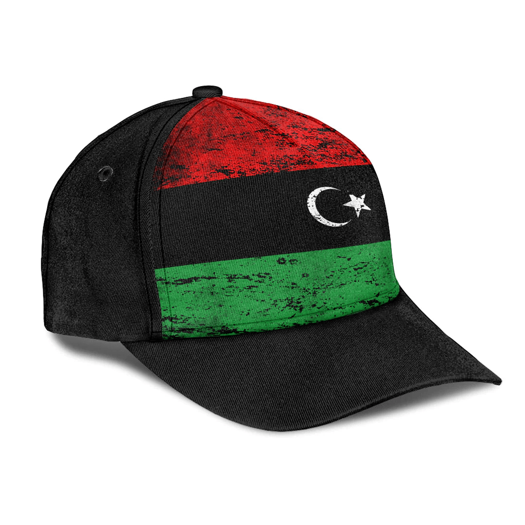 Adeenyc Cap - Libya Special Grunge Classic Cap Baseball Cap Hat Trucker Hats Custom Hats Gifts For Men & Women