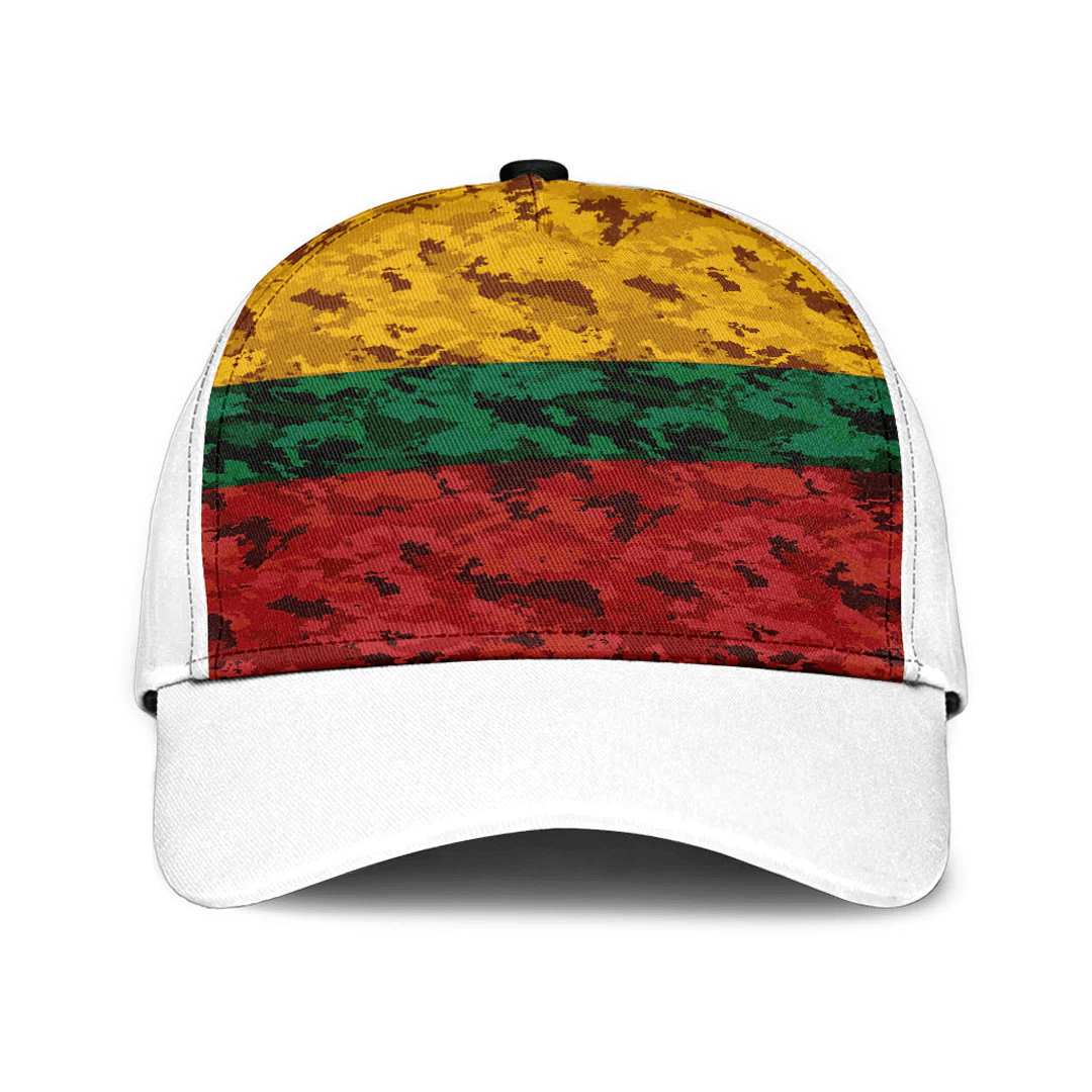 Adeenyc Cap - Lithuania Camo Style Classic Cap Baseball Cap Hat Trucker Hats Custom Hats Gifts For Men & Women