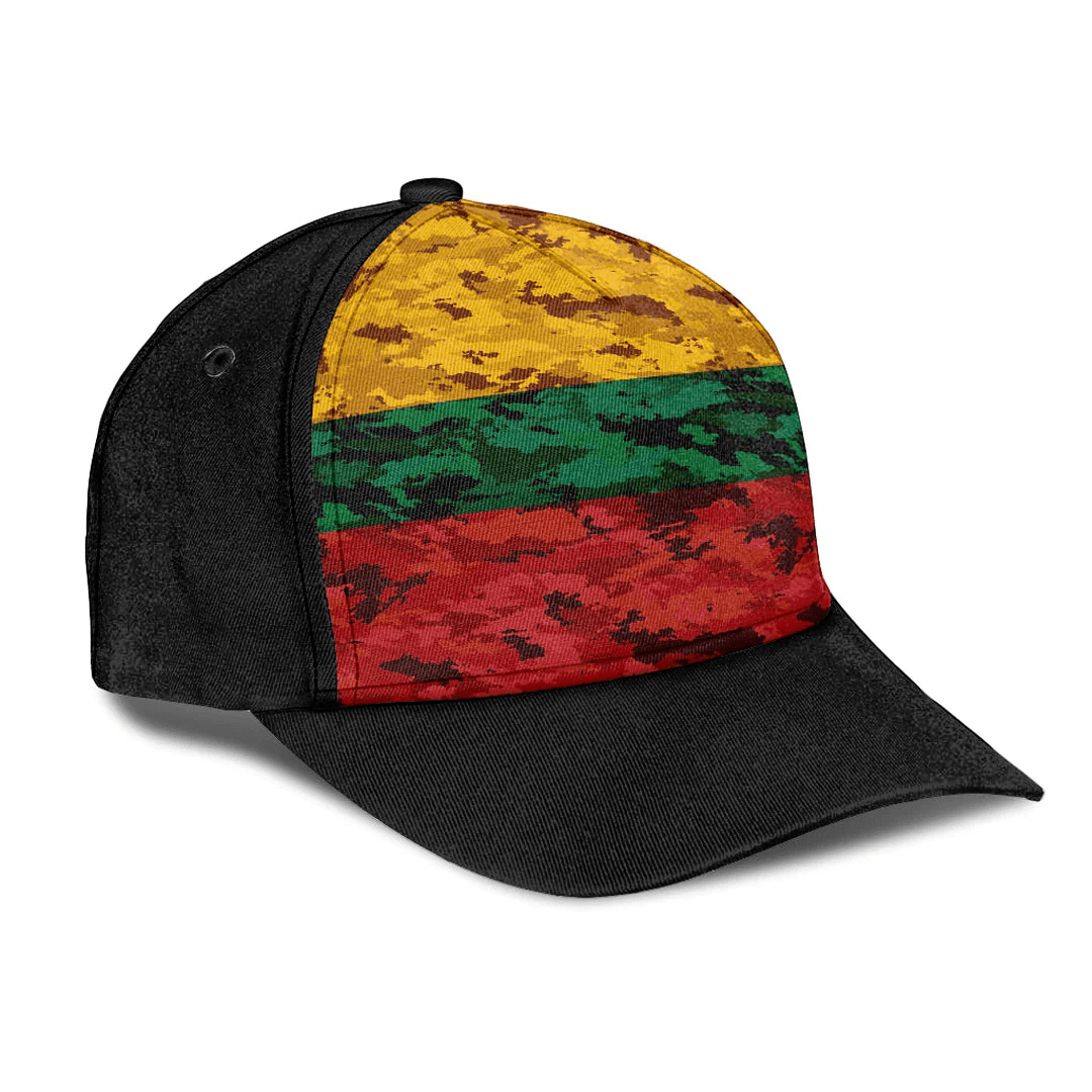 Adeenyc Cap - Lithuania Camo Style Classic Cap Baseball Cap Hat Trucker Hats Custom Hats Gifts For Men & Women