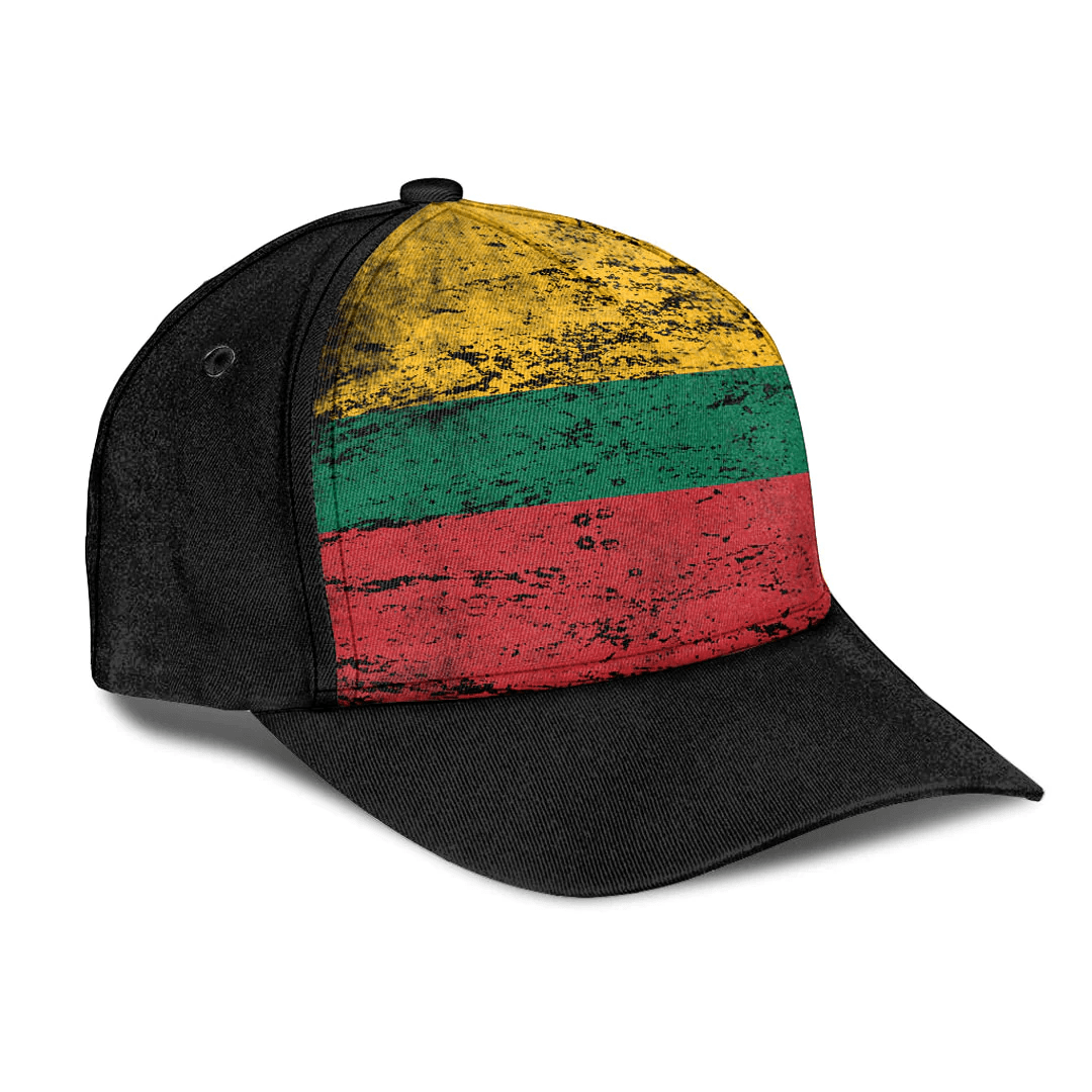 Adeenyc Cap - Lithuania Special Grunge Classic Cap Baseball Cap Hat Trucker Hats Custom Hats Gifts For Men & Women
