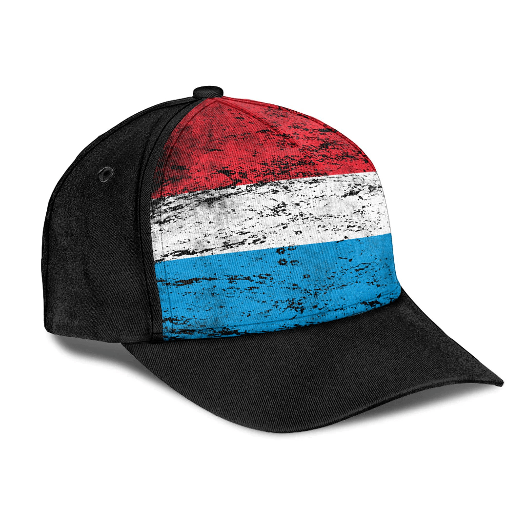 Adeenyc Cap - Luxembourg Special Grunge Classic Cap Baseball Cap Hat Trucker Hats Custom Hats Gifts For Men & Women