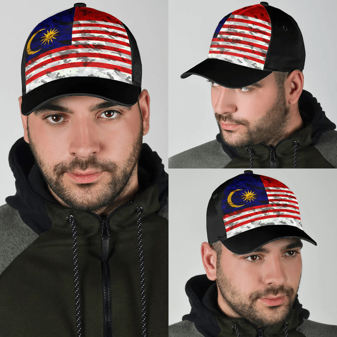 Adeenyc Cap - Malaysia Camo Style Classic Cap Baseball Cap Hat Trucker Hats Custom Hats Gifts For Men & Women