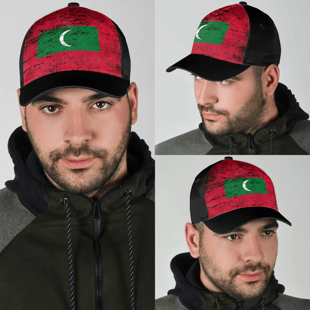 Adeenyc Cap - Maldives Special Grunge Classic Cap Baseball Cap Hat Trucker Hats Custom Hats Gifts For Men & Women
