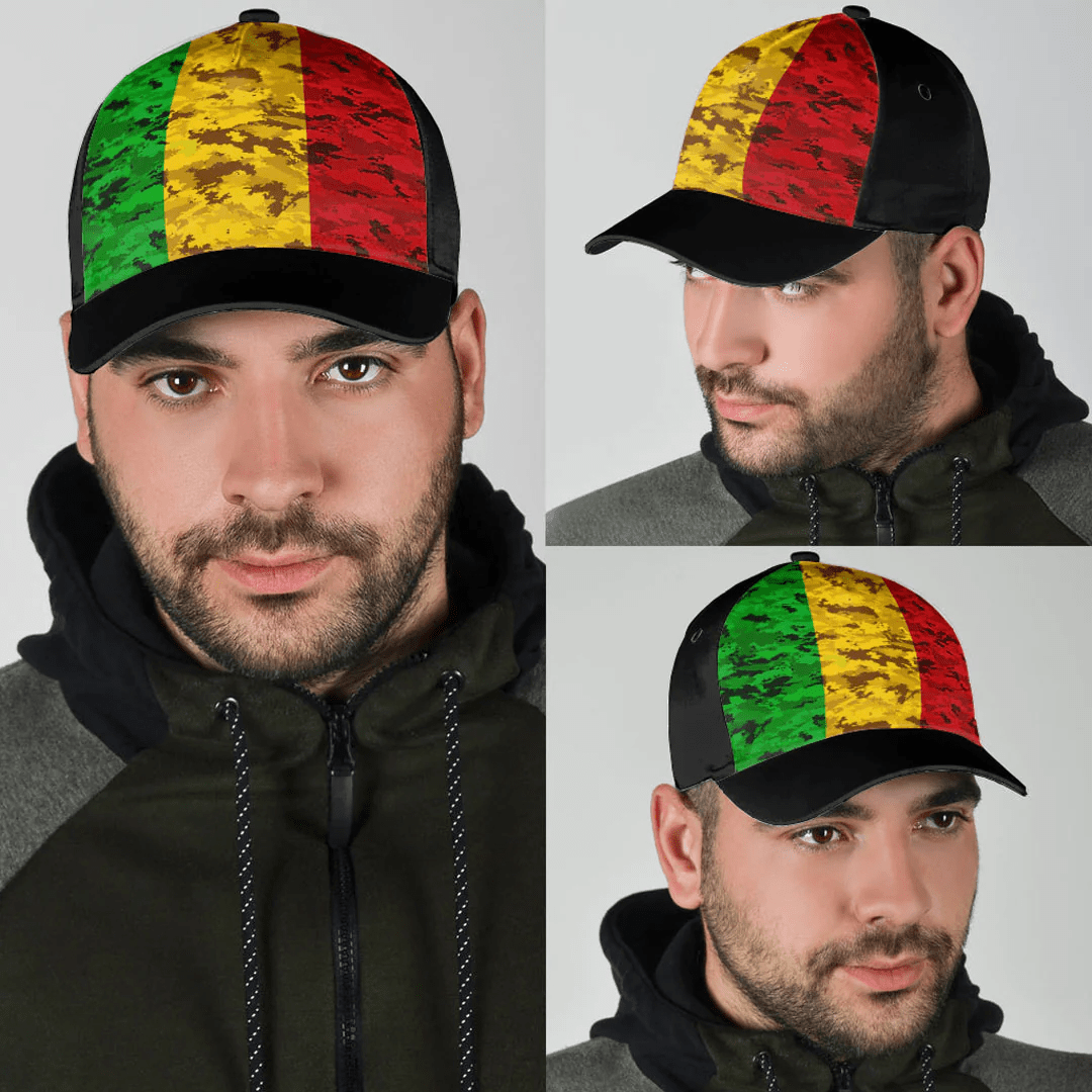 Adeenyc Cap - Mali Camo Style Classic Cap Baseball Cap Hat Trucker Hats Custom Hats Gifts For Men & Women
