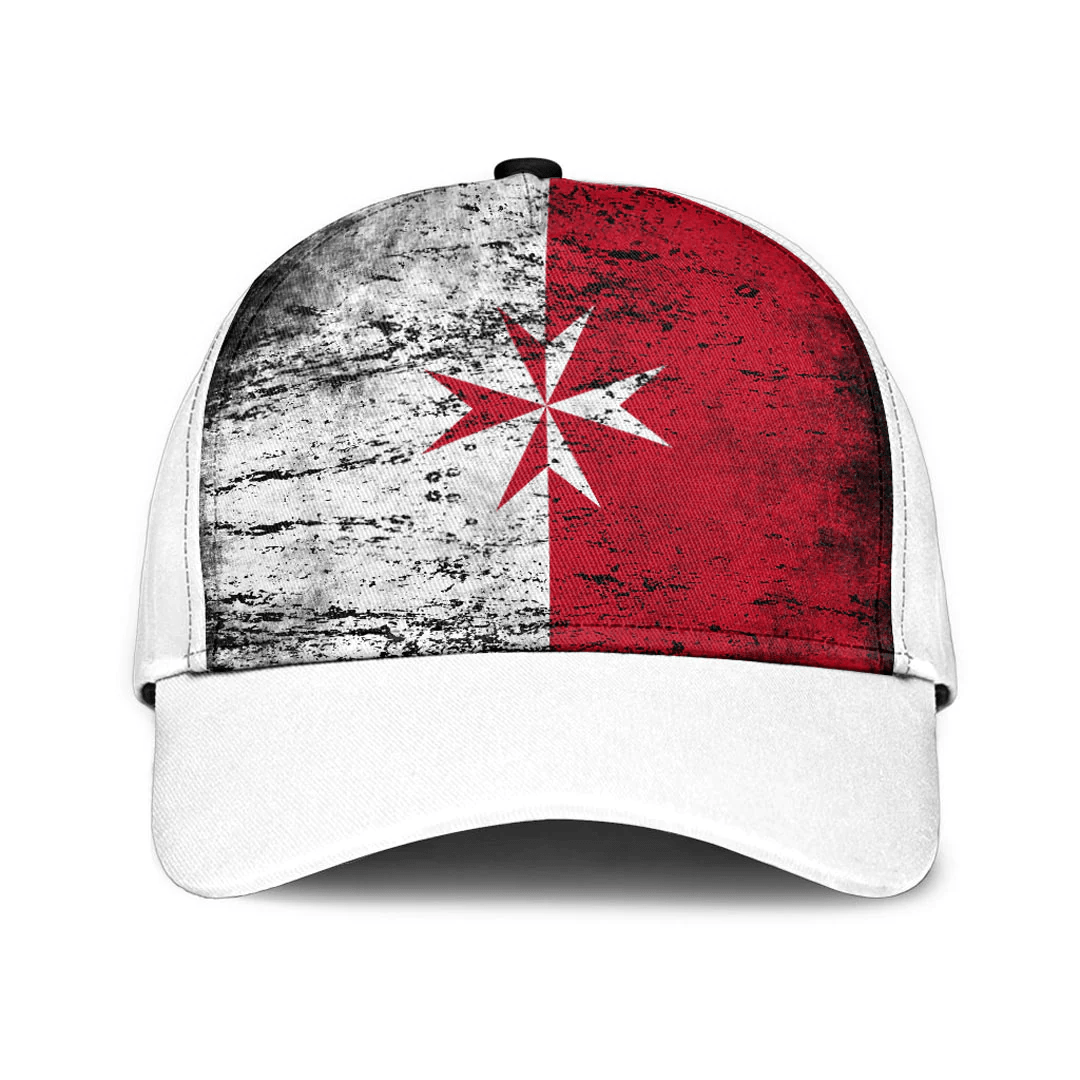 Adeenyc Cap - Malta Maltese Cross Special Grunge Classic Cap Baseball Cap Hat Trucker Hats Custom Hats Gifts For Men & Women