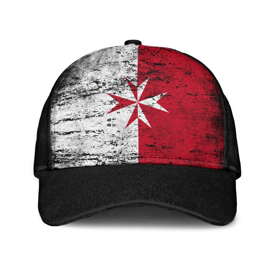 Adeenyc Cap - Malta Maltese Cross Special Grunge Classic Cap Baseball Cap Hat Trucker Hats Custom Hats Gifts For Men & Women