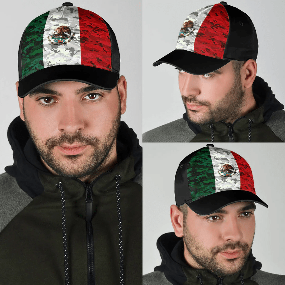 Adeenyc Cap - Mexico Camo Style Classic Cap Baseball Cap Hat Trucker Hats Custom Hats Gifts For Men & Women