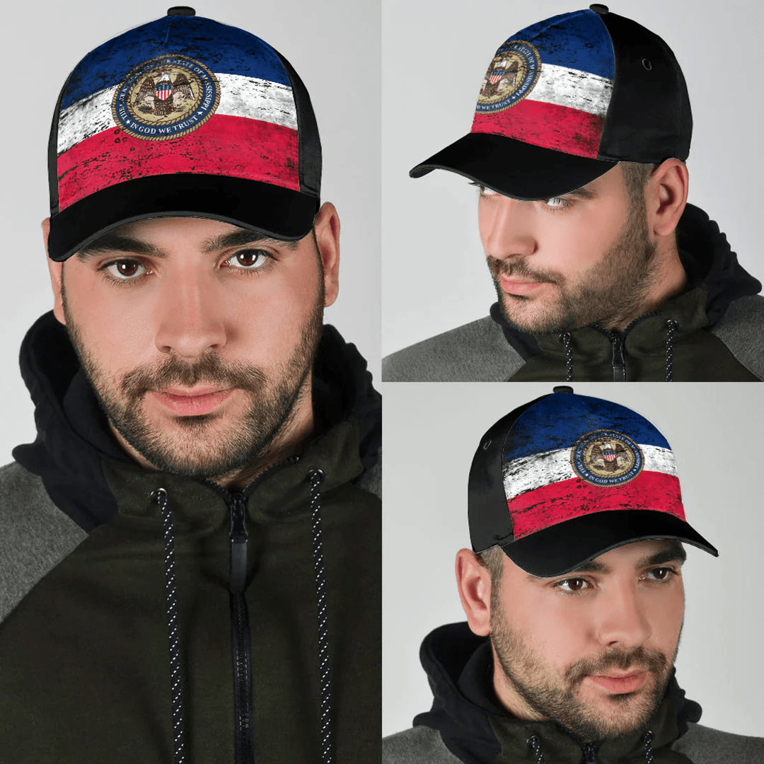 Adeenyc Cap - Mississippi State Special Grunge Classic Cap Baseball Cap Hat Trucker Hats Custom Hats Gifts For Men & Women