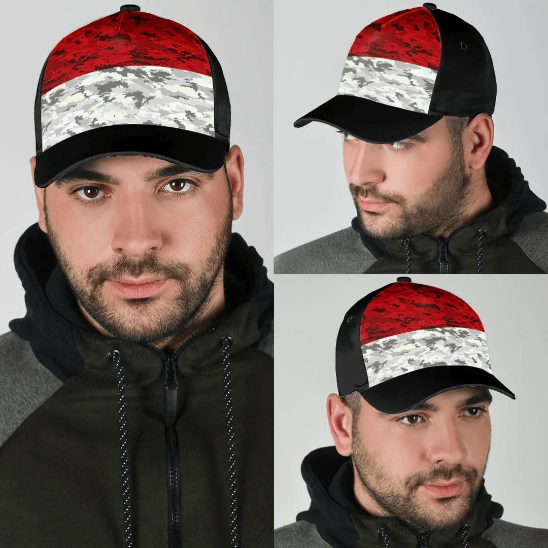 Adeenyc Cap - Monaco Camo Style Classic Cap Baseball Cap Hat Trucker Hats Custom Hats Gifts For Men & Women
