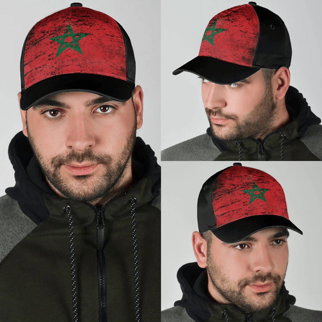Adeenyc Cap - Morocco Special Grunge Classic Cap Baseball Cap Hat Trucker Hats Custom Hats Gifts For Men & Women