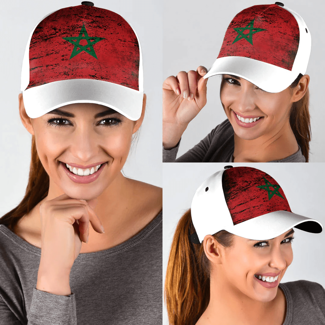 Adeenyc Cap - Morocco Special Grunge Classic Cap Baseball Cap Hat Trucker Hats Custom Hats Gifts For Men & Women