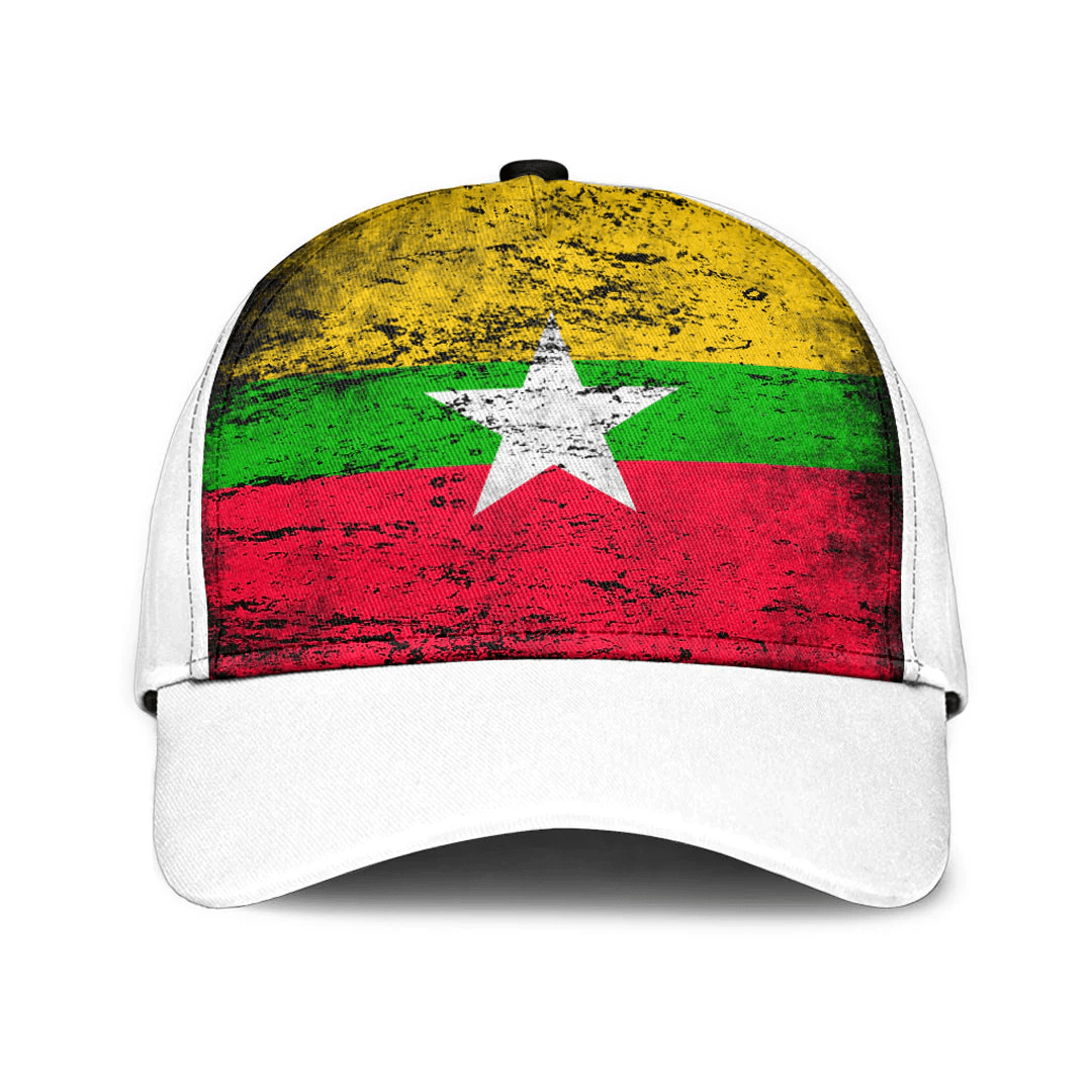 Adeenyc Cap - Myanmar Special Grunge Classic Cap Baseball Cap Hat Trucker Hats Custom Hats Gifts For Men & Women