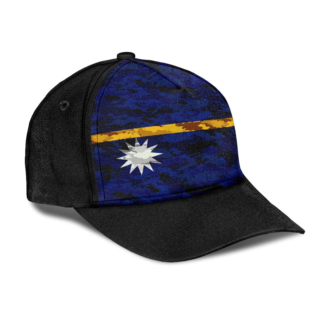 Adeenyc Cap - Nauru Camo Style Classic Cap Baseball Cap Hat Trucker Hats Custom Hats Gifts For Men & Women