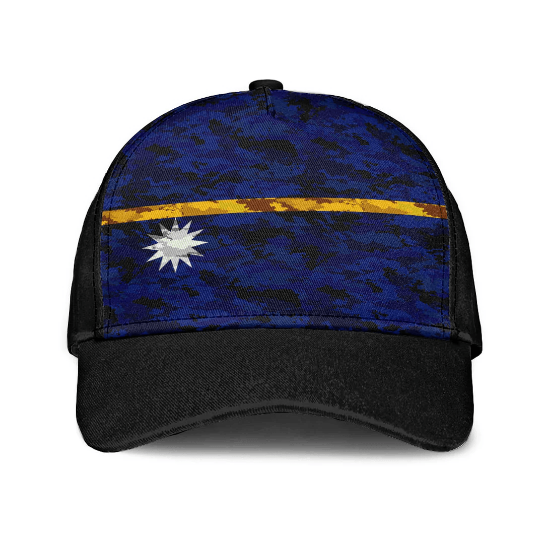 Adeenyc Cap - Nauru Camo Style Classic Cap Baseball Cap Hat Trucker Hats Custom Hats Gifts For Men & Women