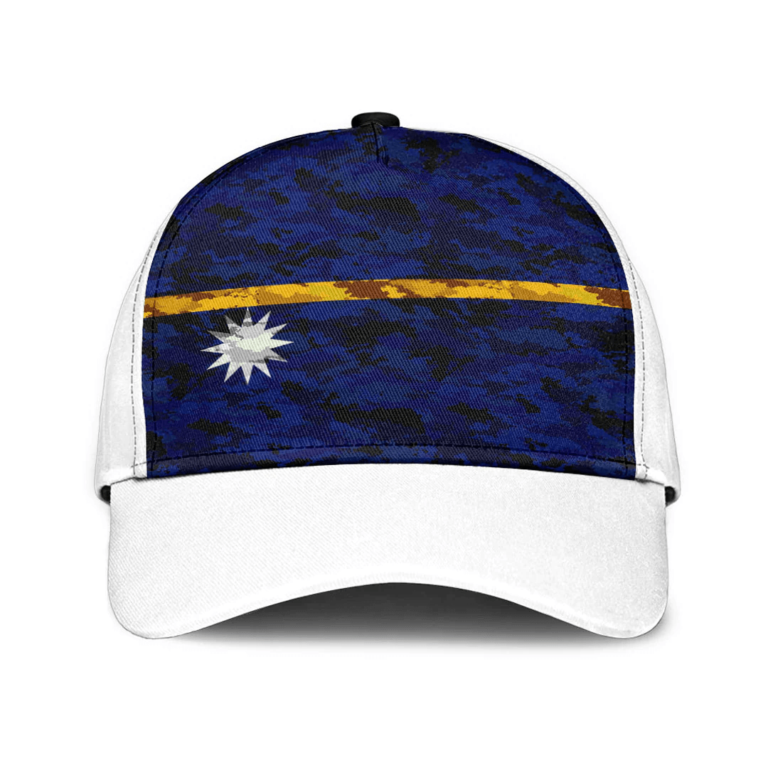 Adeenyc Cap - Nauru Camo Style Classic Cap Baseball Cap Hat Trucker Hats Custom Hats Gifts For Men & Women