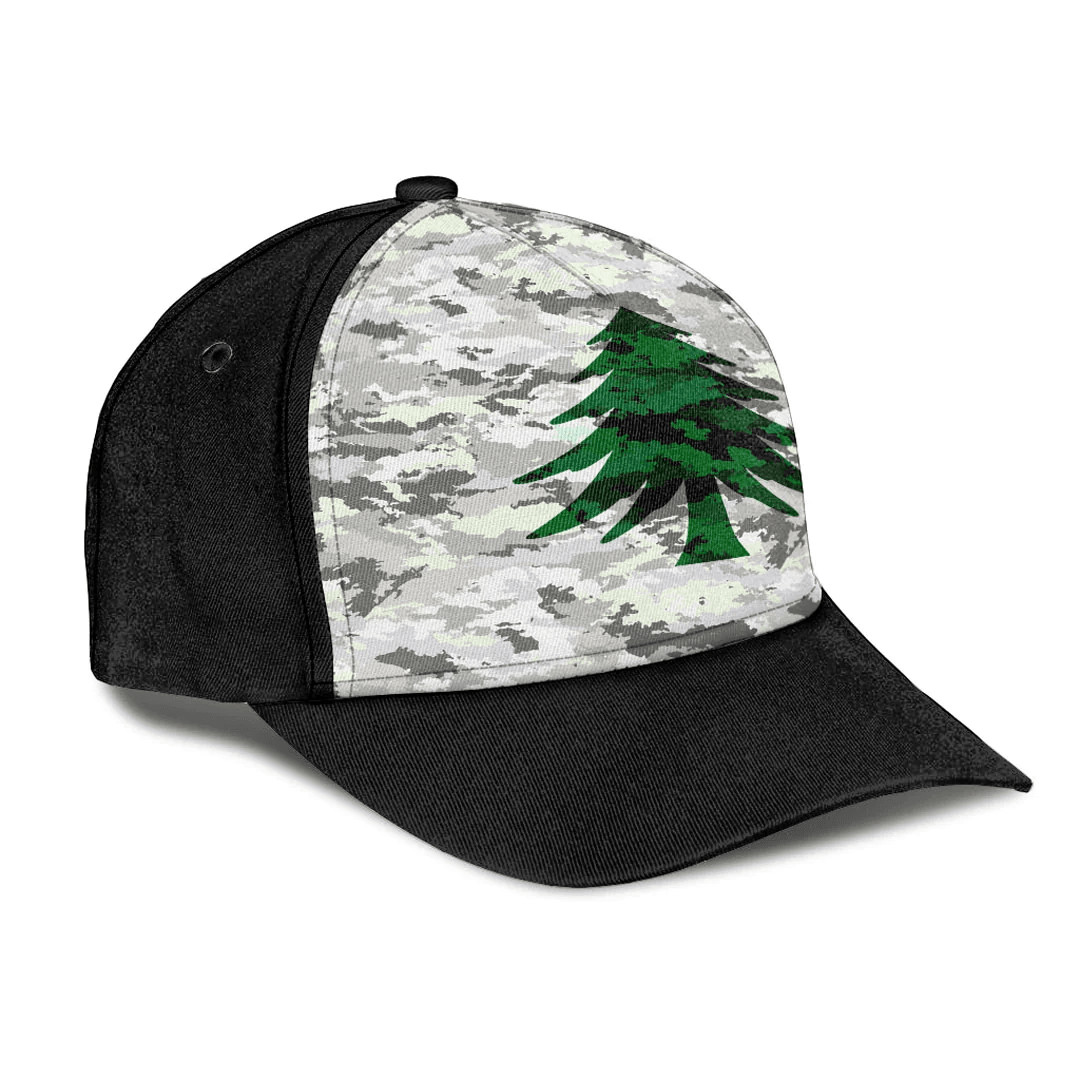 Adeenyc Cap - Naval Ensign Of The Commonwealth Of Massachusetts Camo Style Classic Cap Baseball Cap Hat Trucker Hats Custom Hats Gifts For Men & Women