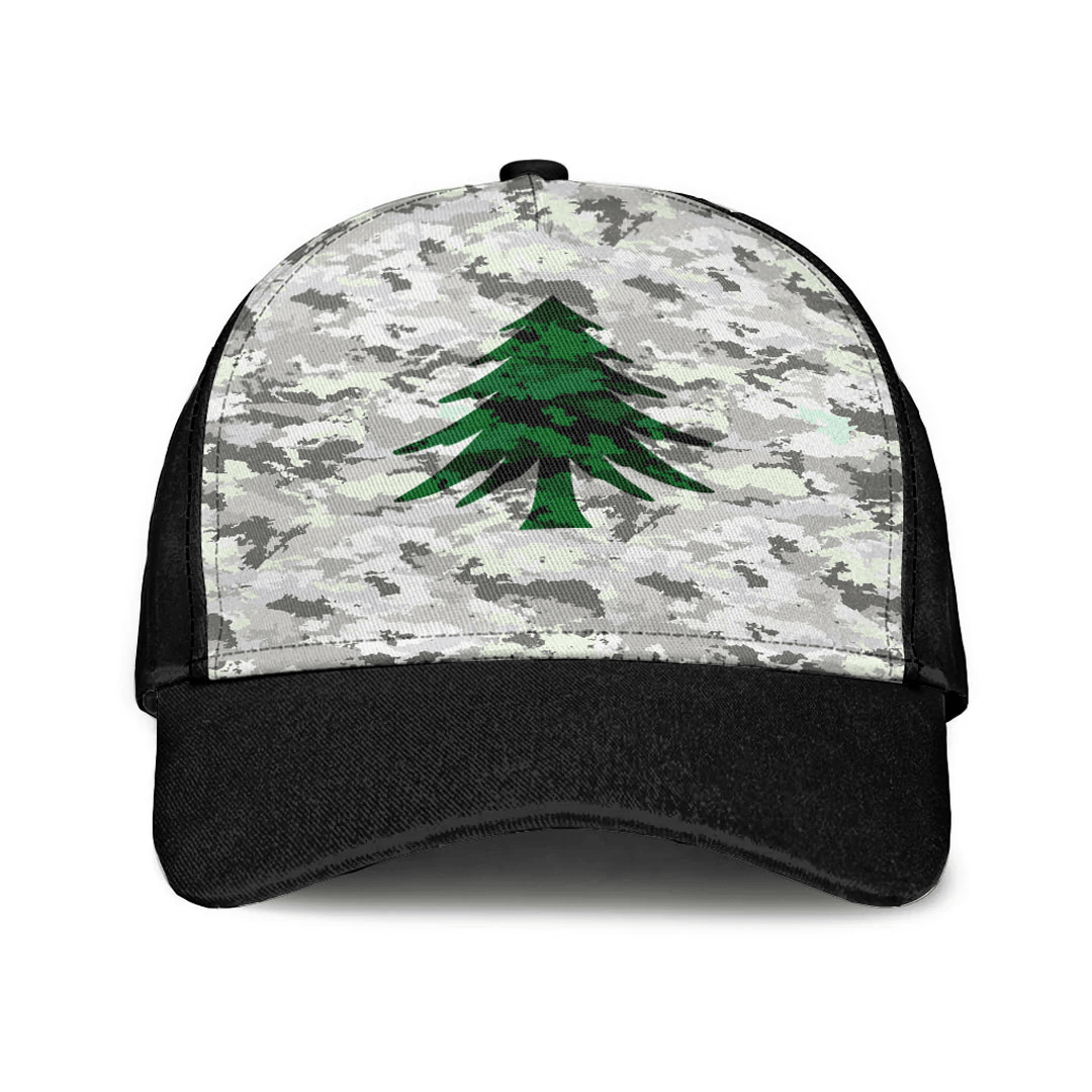 Adeenyc Cap - Naval Ensign Of The Commonwealth Of Massachusetts Camo Style Classic Cap Baseball Cap Hat Trucker Hats Custom Hats Gifts For Men & Women