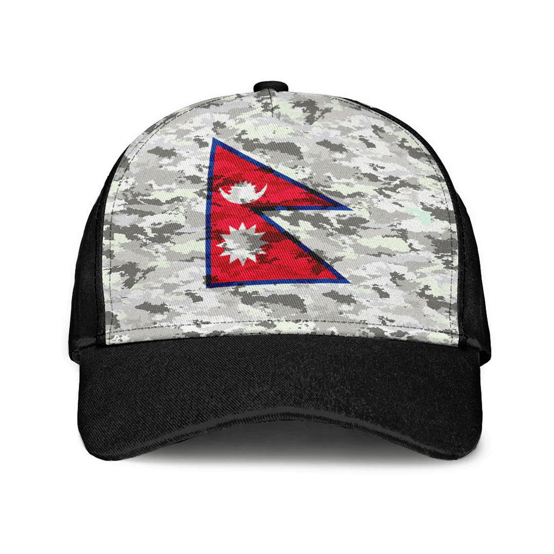 Adeenyc Cap - Nepal Camo Style Classic Cap Baseball Cap Hat Trucker Hats Custom Hats Gifts For Men & Women