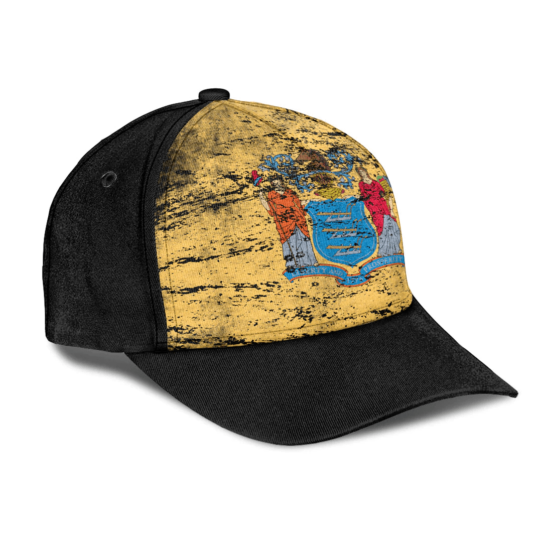 Adeenyc Cap - New Jersey Special Grunge Classic Cap Baseball Cap Hat Trucker Hats Custom Hats Gifts For Men & Women