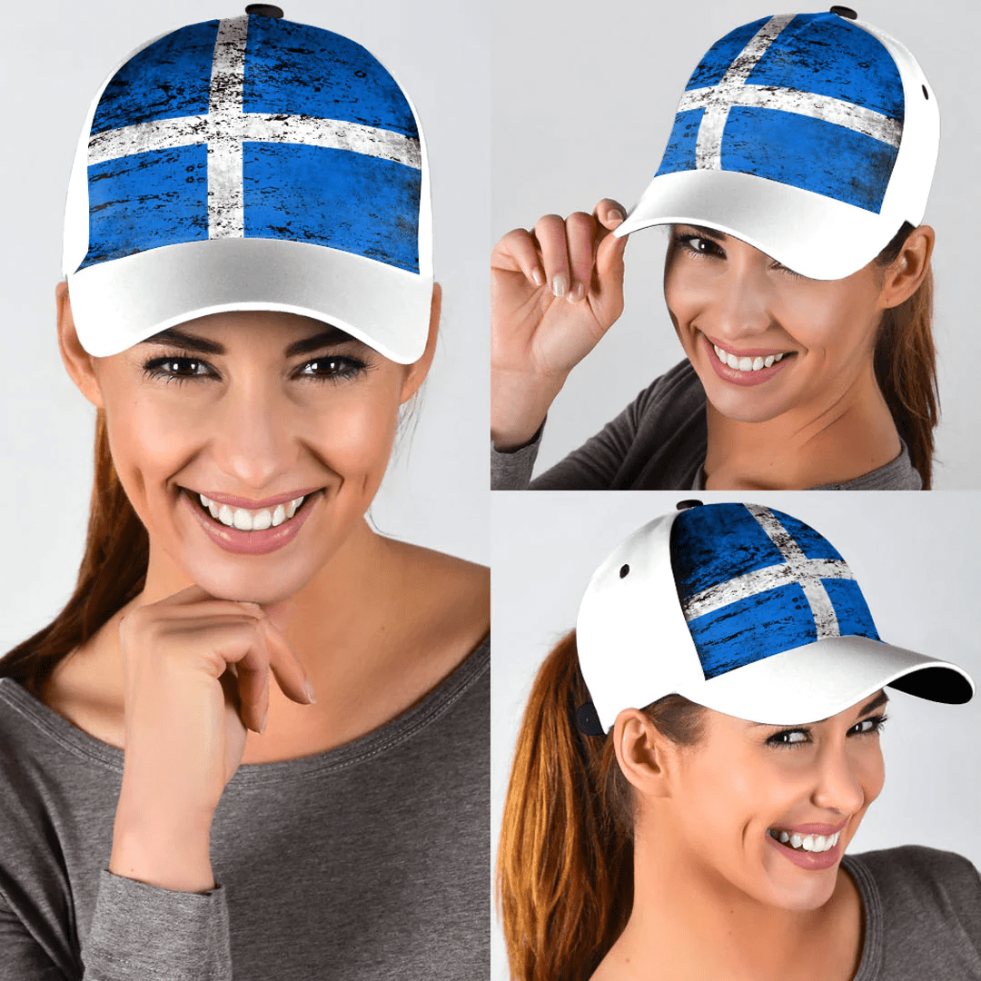 Adeenyc Cap - Scotland Shetland Special Grunge Classic Cap Baseball Cap Hat Trucker Hats Custom Hats Gifts For Men & Women