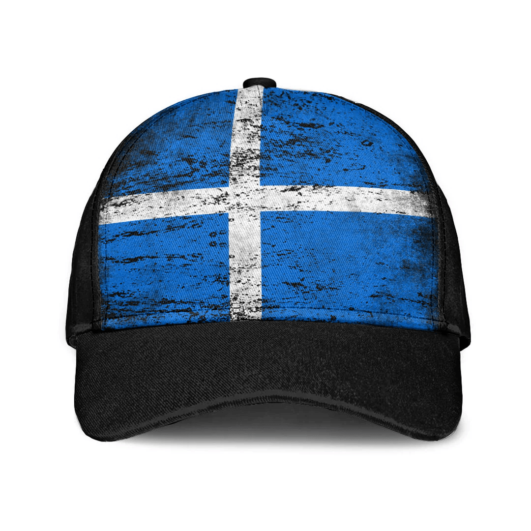 Adeenyc Cap - Scotland Shetland Special Grunge Classic Cap Baseball Cap Hat Trucker Hats Custom Hats Gifts For Men & Women
