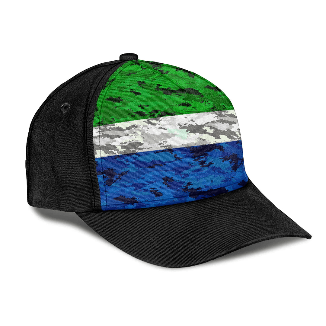 Adeenyc Cap - Sierra Leone Camo Style Classic Cap Baseball Cap Hat Trucker Hats Custom Hats Gifts For Men & Women