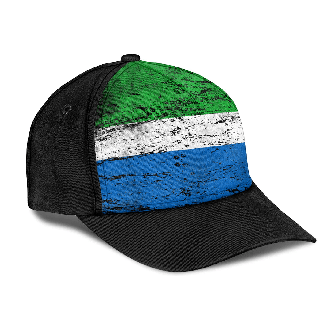 Adeenyc Cap - Sierra Leone Special Grunge Classic Cap Baseball Cap Hat Trucker Hats Custom Hats Gifts For Men & Women