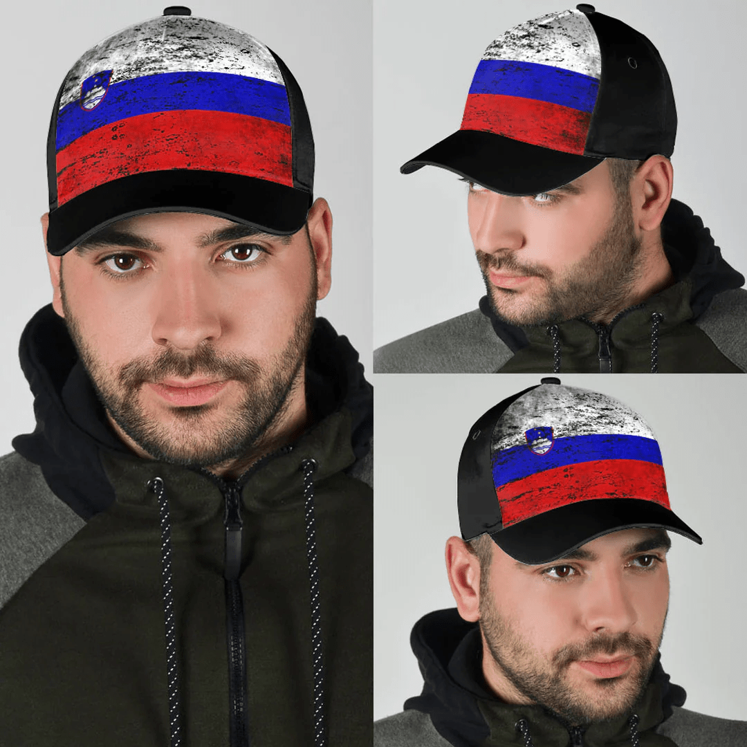 Adeenyc Cap - Slovenia Special Grunge Classic Cap Baseball Cap Hat Trucker Hats Custom Hats Gifts For Men & Women