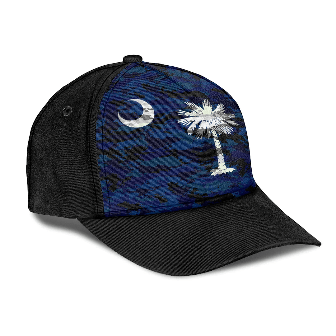 Adeenyc Cap - South Carolina Camo Style Classic Cap Baseball Cap Hat Trucker Hats Custom Hats Gifts For Men & Women
