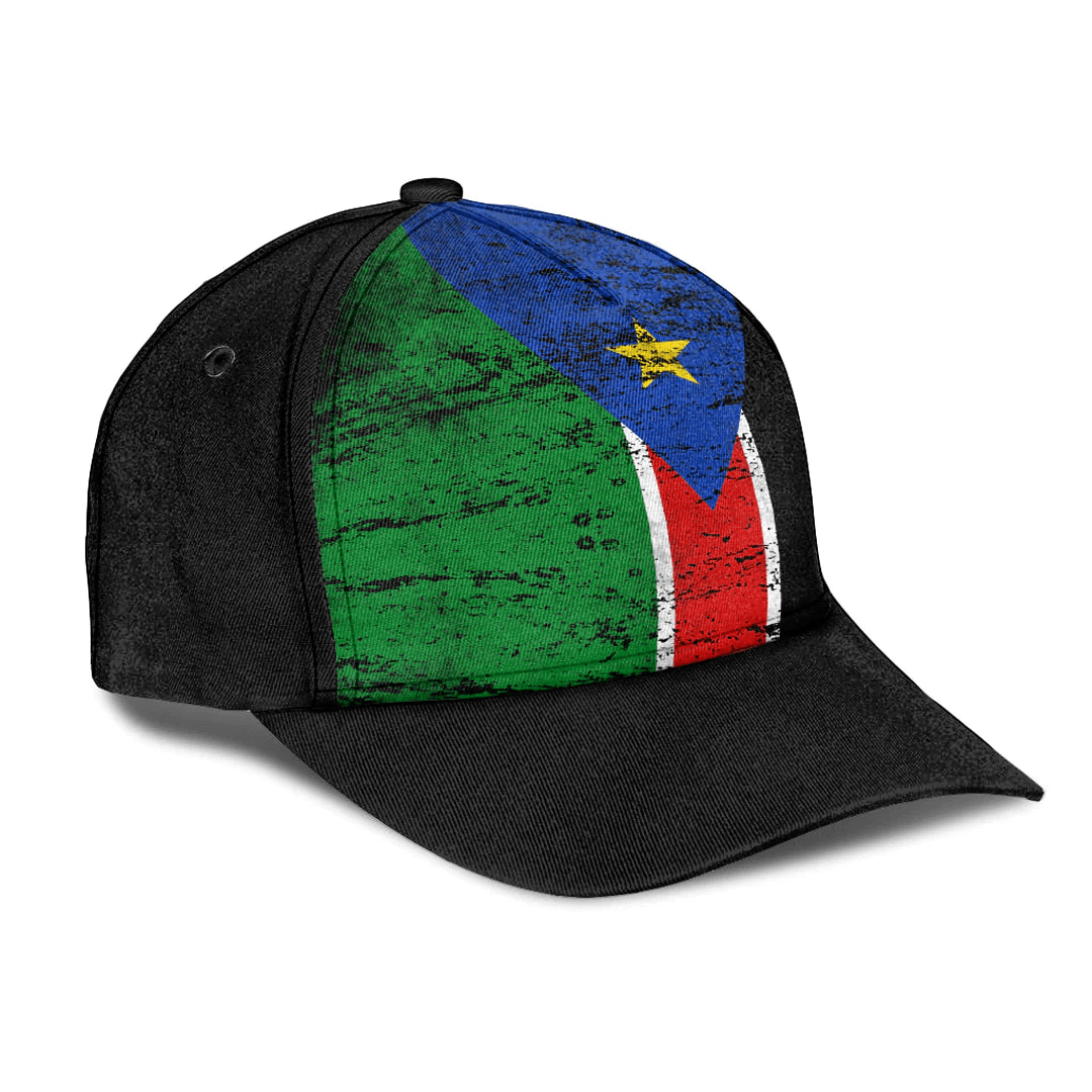 Adeenyc Cap - South Sudan Special Grunge Classic Cap Baseball Cap Hat Trucker Hats Custom Hats Gifts For Men & Women